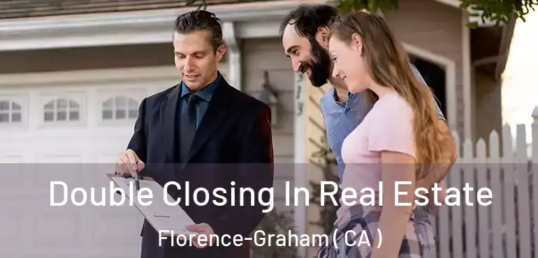  Double Closing In Real Estate Florence-Graham ( CA )