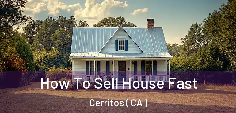  How To Sell House Fast Cerritos ( CA )