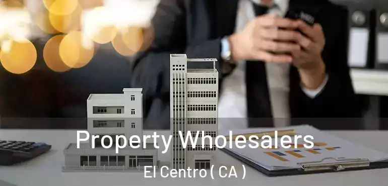  Property Wholesalers El Centro ( CA )