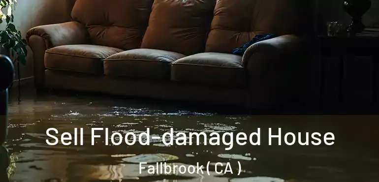  Sell Flood-damaged House Fallbrook ( CA )