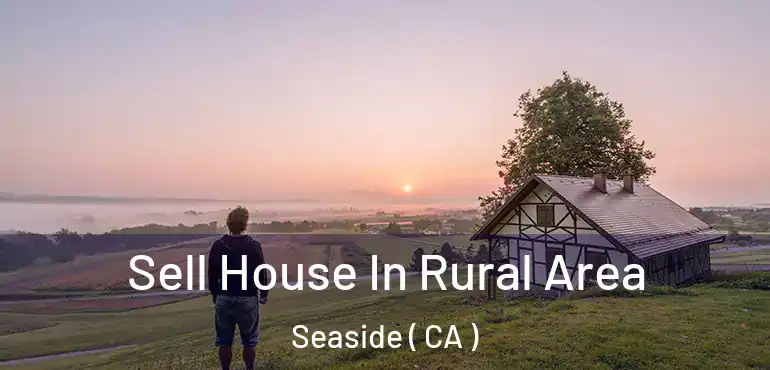  Sell House In Rural Area Seaside ( CA )