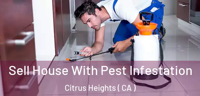  Sell House With Pest Infestation Citrus Heights ( CA )