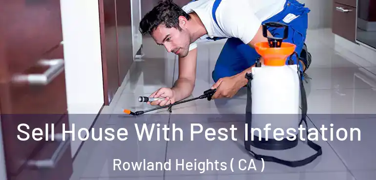  Sell House With Pest Infestation Rowland Heights ( CA )