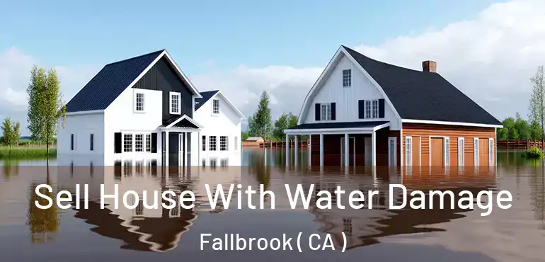  Sell House With Water Damage Fallbrook ( CA )