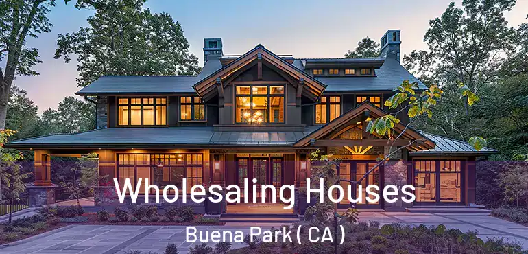  Wholesaling Houses Buena Park ( CA )