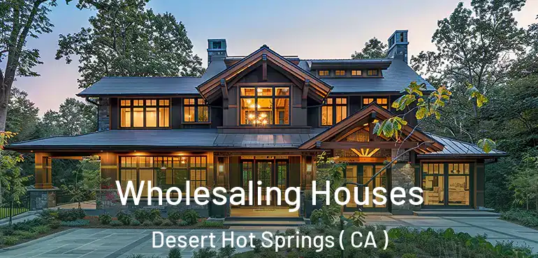  Wholesaling Houses Desert Hot Springs ( CA )