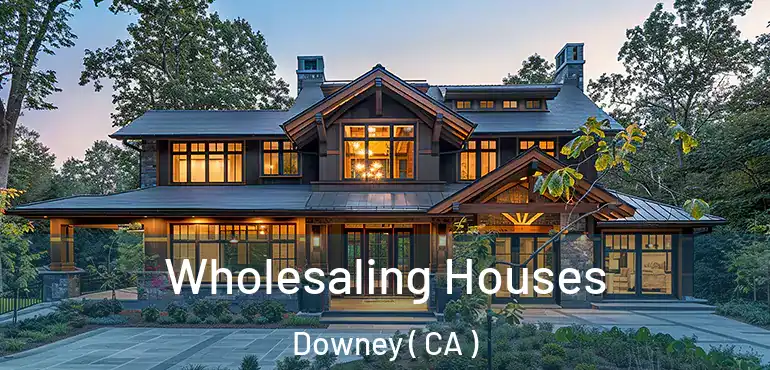  Wholesaling Houses Downey ( CA )