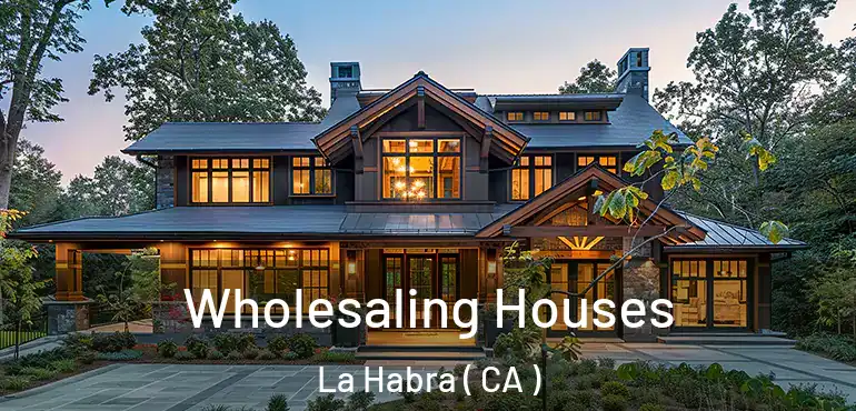  Wholesaling Houses La Habra ( CA )