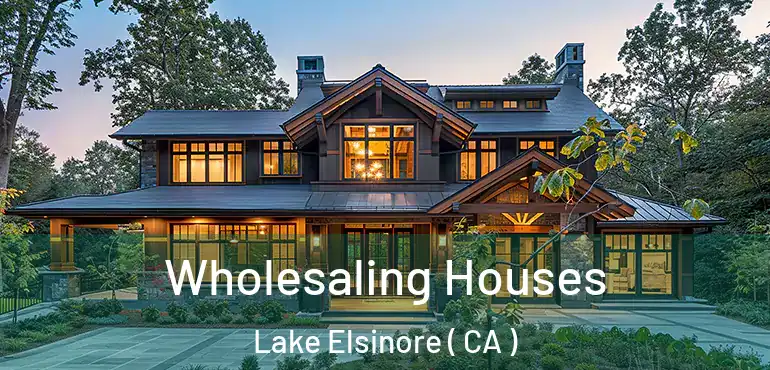  Wholesaling Houses Lake Elsinore ( CA )