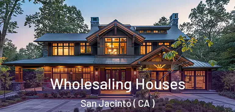  Wholesaling Houses San Jacinto ( CA )